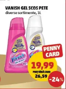 Penny VANISH GEL SCOS PETE Ofertă