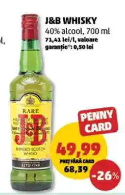 Penny J&B Whisky Ofertă