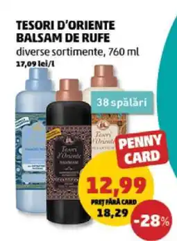 Penny TESORI D'ORIENTE BALSAM DE RUFE Ofertă