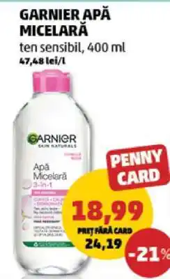 Penny GARNIER Apă micelară Ofertă