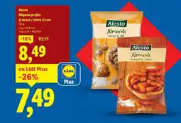 Lidl Alesto Migdale prăjite și sărate / miere și sare Ofertă