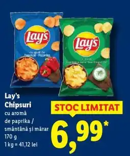 Lidl LAY‘S Chipsuri Ofertă