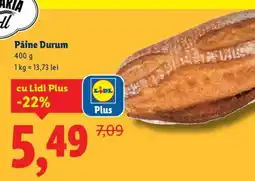 Lidl Pâine durum Ofertă