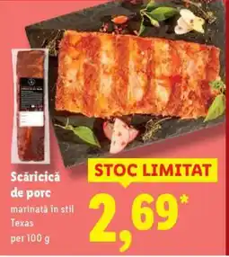 Lidl Scăricică de porc Ofertă