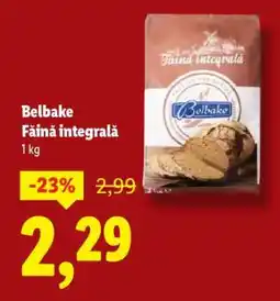 Lidl Belbake Făină integrală Ofertă