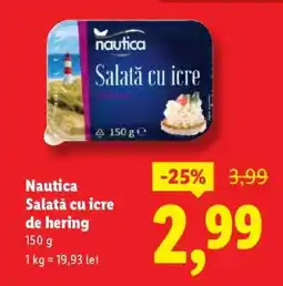Lidl Nautica Salată cu icre de hering Ofertă