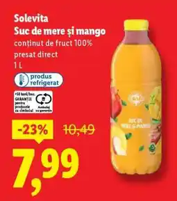Lidl Solevita Suc de mere și mango Ofertă