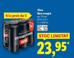 Lidl SILVA BERE NEAGRĂ Ofertă