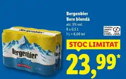 Lidl BERGENBIER Bere blondă Ofertă