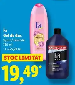 Lidl FA Gel de Duș Ofertă