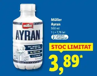 Lidl MULLER Ayran Ofertă