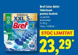 Lidl Bref Color Aktiv Odorizant pentru toaletă Ofertă