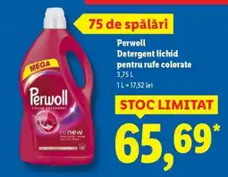 Lidl Perwoll Detergent lichid pentru rufe colorate Ofertă