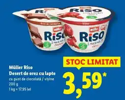 Lidl MÜLLER RISO Desert de orez cu lapte Ofertă