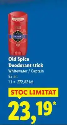 Lidl OLD SPICE Deodorant stick Ofertă