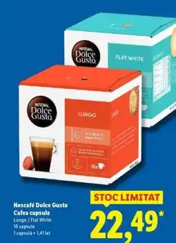 Lidl NESCAFÉ Dolce Gusto Cafea capsule Ofertă