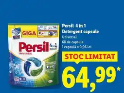 Lidl Persil 4 in 1 Detergent capsule Ofertă