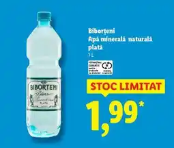 Lidl BIBORȚENI Apă minerală naturală plată Ofertă