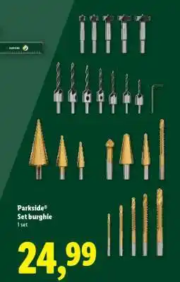 Lidl PARKSIDE Set burghie Ofertă