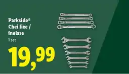 Lidl Parkside Chei fixe / inelare Ofertă