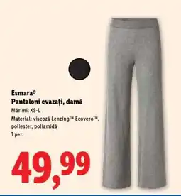 Lidl Esmara Pantaloni evazați, damă Ofertă