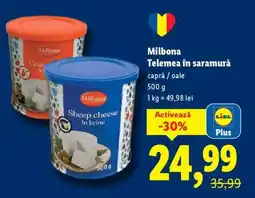 Lidl Milbona Telemea în saramură Ofertă