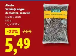 Lidl Alesto Semințe negre de floarea-soarelui Ofertă