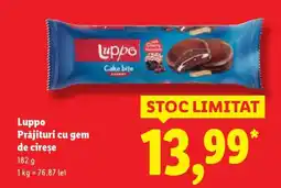 Lidl Luppo Prăjituri cu gem de cireșe Ofertă