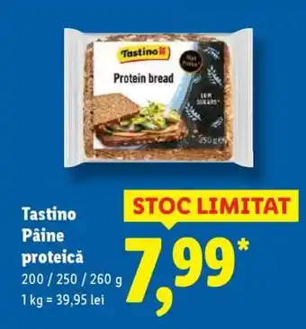 Lidl Tastino Pâine proteică Ofertă