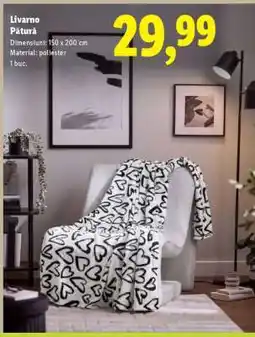 Lidl Livarno Pătură Ofertă