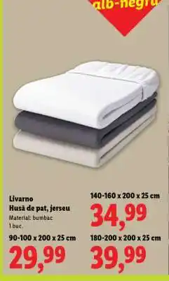 Lidl Livarno Husă de pat, jerseu Ofertă