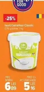 Carrefour Iaurt Carrefour Classic Ofertă