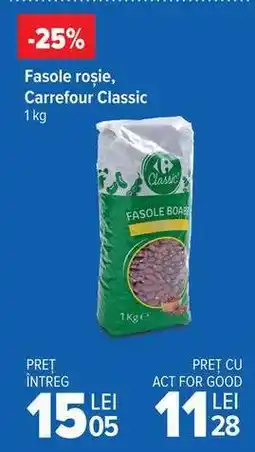 Carrefour Fasole roșie Carrefour Classic Ofertă