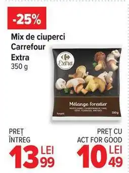 Carrefour Mix de ciuperci Carrefour Extra Ofertă