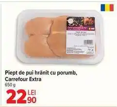 Carrefour Piept de pui hrănit cu porumb, Carrefour Extra Ofertă