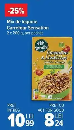 Carrefour Mix de legume Carrefour Sensation Ofertă