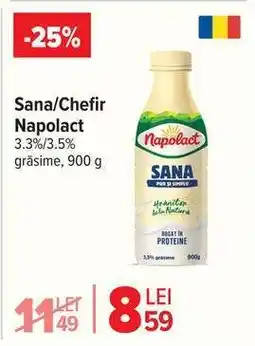 Carrefour Sana/Chefir Napolact Ofertă