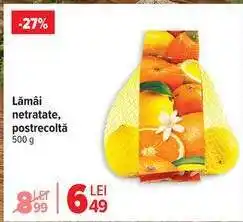 Carrefour Lămâi netratate, postrecoltă Ofertă