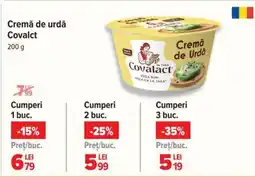 Carrefour Cremă de urdă Covalact Ofertă