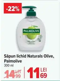 Carrefour Săpun lichid Naturals Olive, Palmolive Ofertă