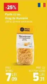 Carrefour Paste cu ou, Drag de România Ofertă