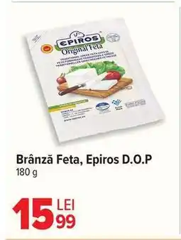 Carrefour Brânză Feta Epiros D.O.P Ofertă