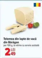 Carrefour Telemea din lapte de vacă din Bărăgan Ofertă