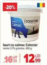 Carrefour Iaurt cu caimac Colectar Ofertă