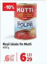 Carrefour Roșii tăiate fin Mutti Ofertă