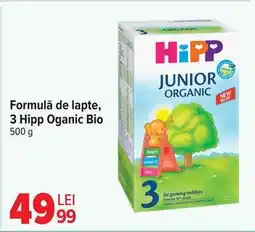 Carrefour Formulă de lapte, 3 Hipp Organic Bio Ofertă