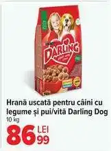 Carrefour Hrană uscată pentru câini cu legume și pui/vită Darling Dog Ofertă