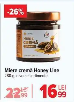 Carrefour Miere cremă Honey Line Ofertă