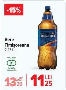 Carrefour Bere Timisoreana Ofertă