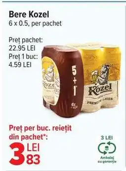 Carrefour Bere Kozel Ofertă